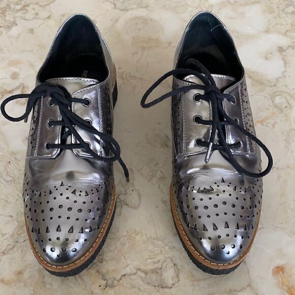 Rebecca Minkoff Pandora Laser Cut Leather Oxfords - Picture 5 of 14